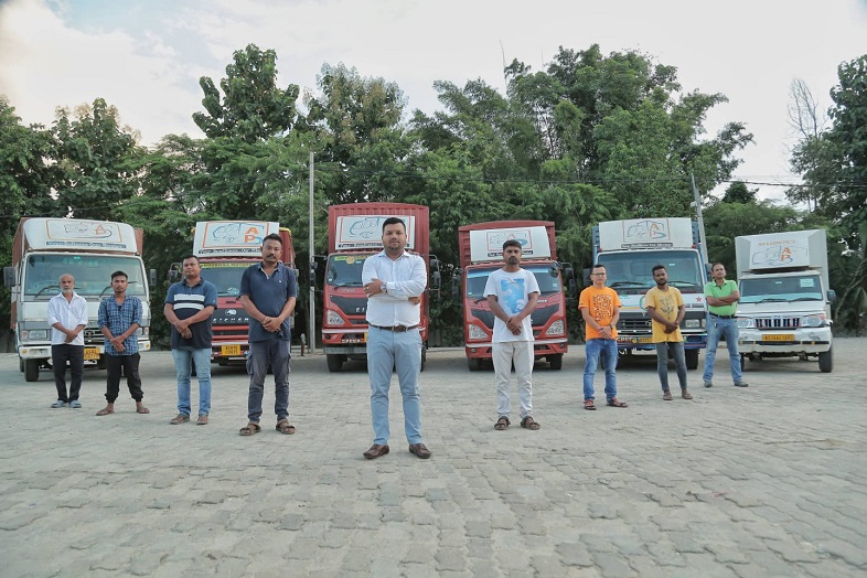 Amarnath Banik, Amazon's Trucking Partner, Guwahati